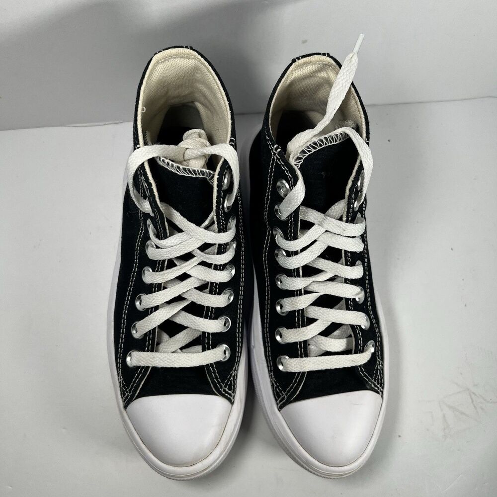Converse Chuck Taylor All Star Move High Top Platform Canvas Shoes Women's 6 - Picture 6 of 8
